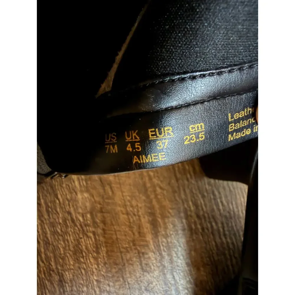 Naturalizer Black Leather Aimee Boots Size 7 NWT - Picture 5 of 7